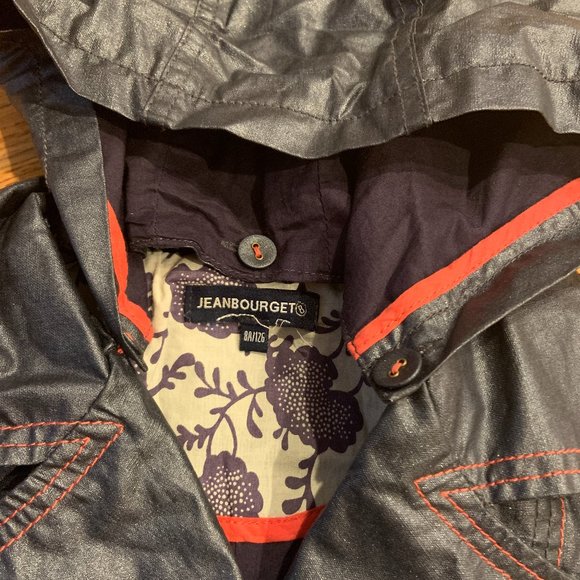 COPY - Jean Bourget Girls rain jacket size 8A - Picture 2 of 5